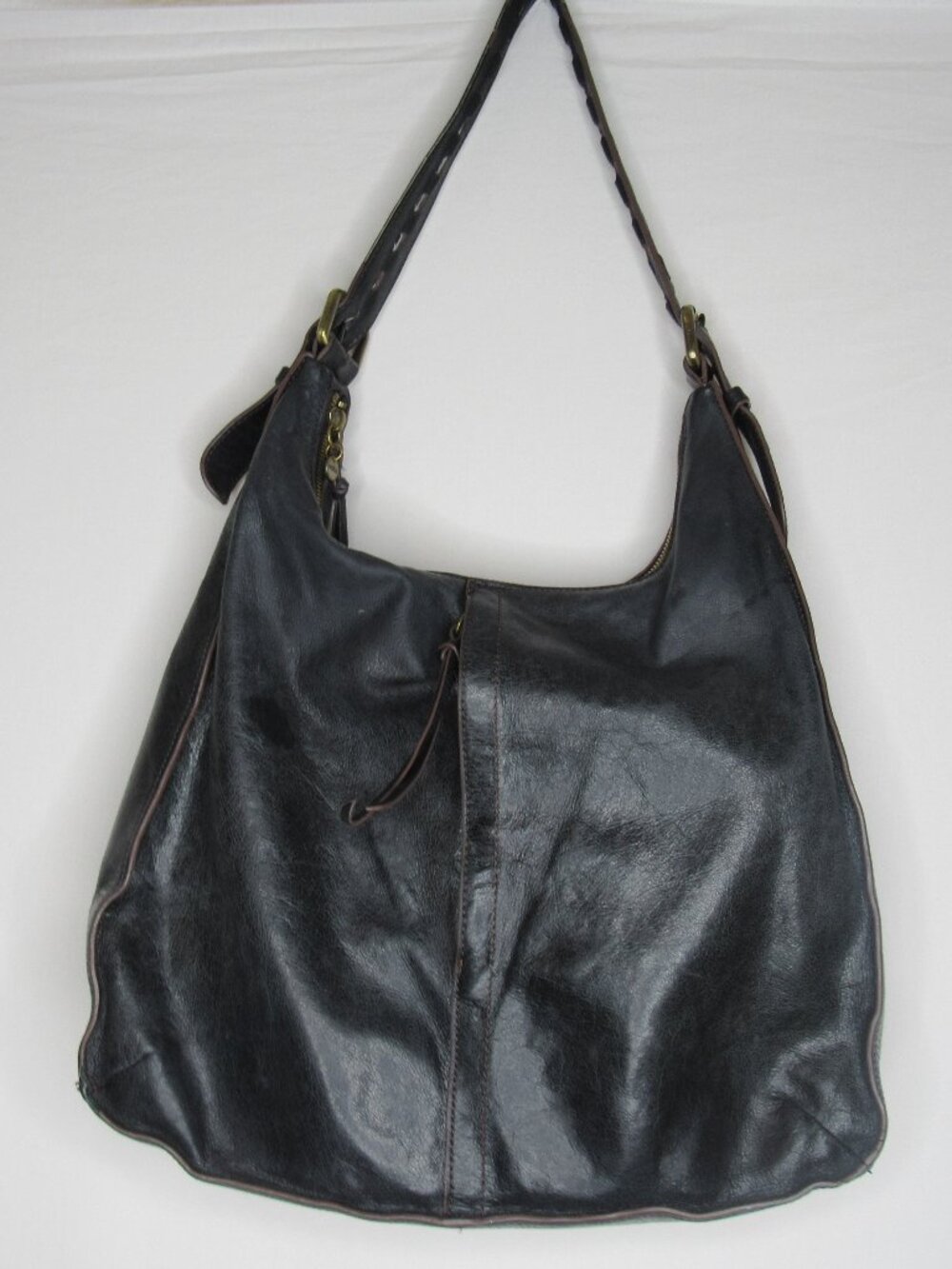 Hobo International Black Leather MARLEY Slouchy Bag